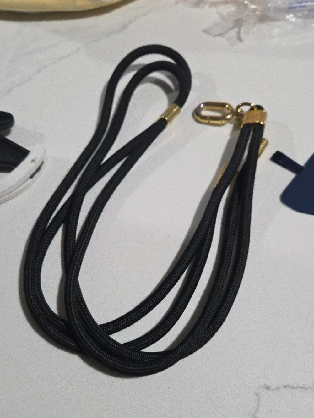 Black & White Rocking Horse Purse Charm & Black Cellphone Strap